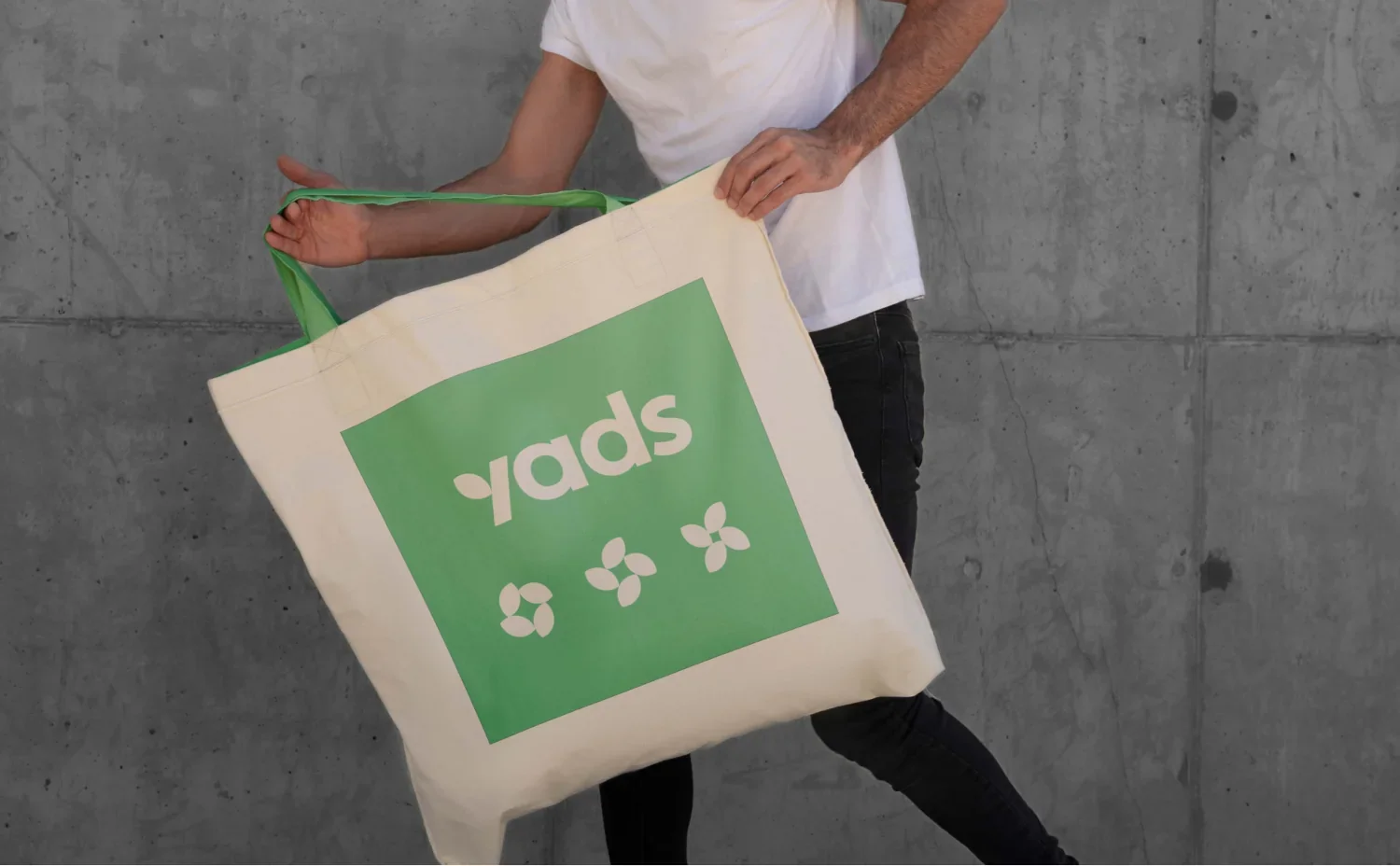 Yads fresh food delivery identity and packaging